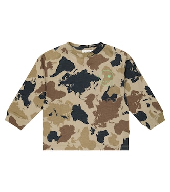 Rube printed cotton sweatshirt | Molo