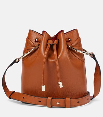 By My Side leather bucket bag | Christian Louboutin