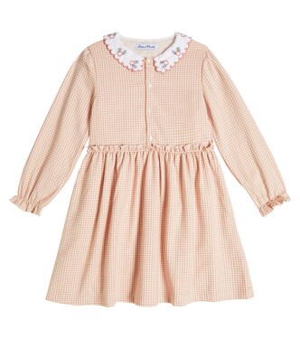 Smocked checked dress | Tartine et Chocolat