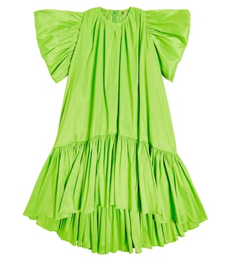 Tafta ruffled dress | Caroline Bosmans