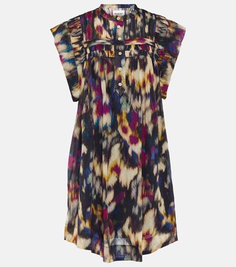 Robe Leaza imprimée en coton | Marant Etoile