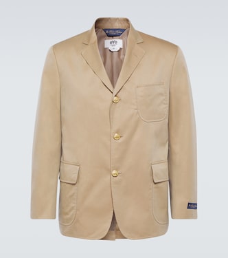 x Brooks Brothers gabardine blazer | Junya Watanabe