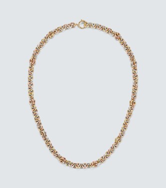Serpens 18kt gold and sterling silver necklace | Spinelli Kilcollin
