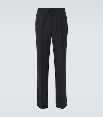 Asolo wool twill straight pants | Brioni