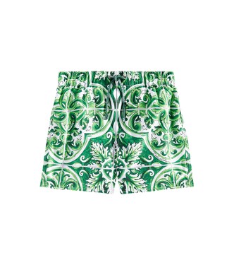 Baby Majolica swim trunks | Dolce&Gabbana Kids