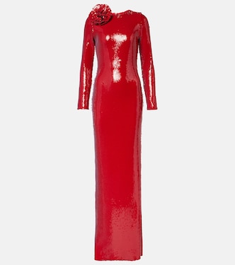 Robe mit Pailletten | Rodarte