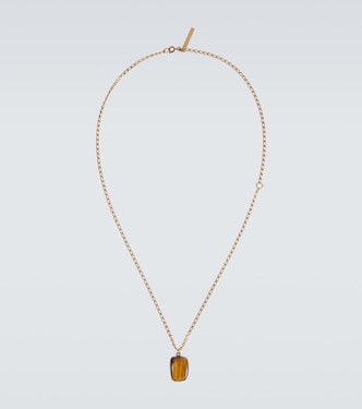 Gold-plated pendant necklace | Dries Van Noten