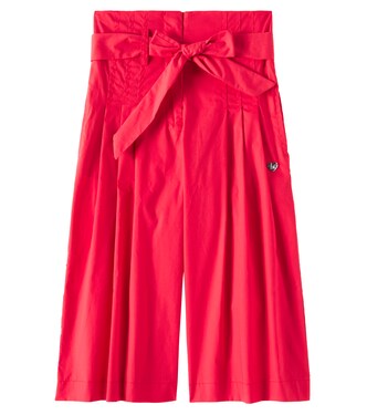 Cotton poplin pants | Monnalisa