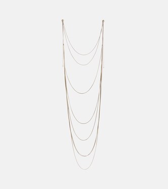 Chain necklace earrings | Alaïa