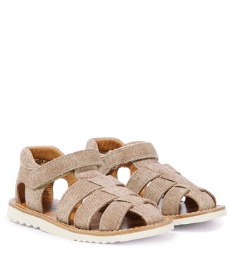 Waff Papy denim fisherman sandals | Pom d'Api