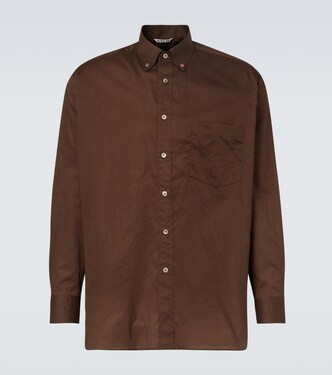 Oversize-Hemd aus Baumwolle | Auralee