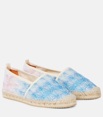 Espadrilles Elle aus Häkelstrick | Missoni