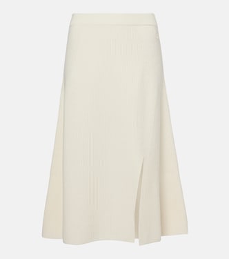 Midirock aus Wolle und Kaschmir | Moncler
