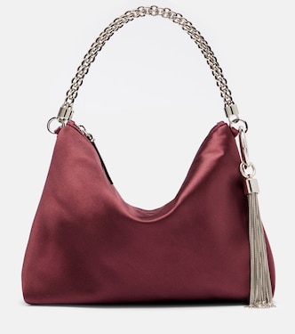 Callie Small satin clutch | Jimmy Choo