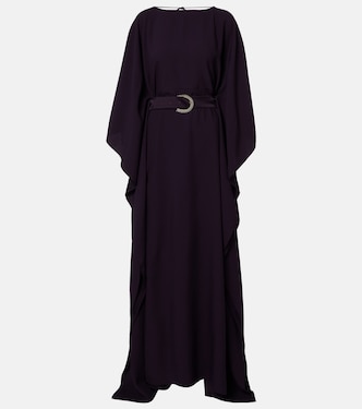 Fitzgerald open-back crêpe cady kaftan | Taller Marmo