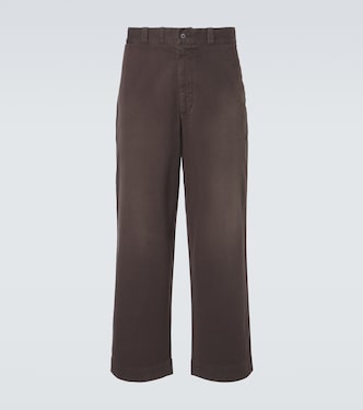 Vintage cotton wide-leg pants | A.Presse