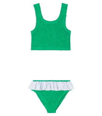 Bikini Olive con volant | Hunza G Kids