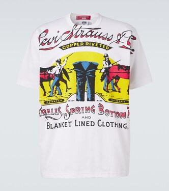 x Levi's®印花棉质针织T恤 | Junya Watanabe