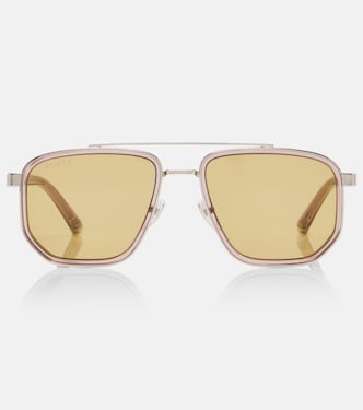 Lettering aviator sunglasses | Gucci