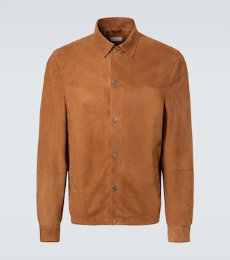 Suede overshirt | Brunello Cucinelli
