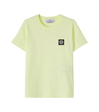 Compass cotton jersey T-shirt | Stone Island Junior