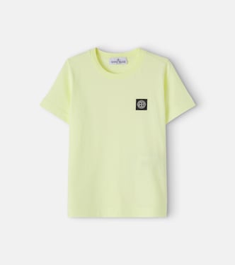 Camiseta de jersey de algodón | Stone Island Junior