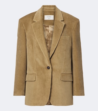 Oversized cotton corduroy jacket | Róhe