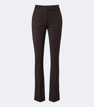 Schlaghose aus einem Wollgemisch | Sportmax