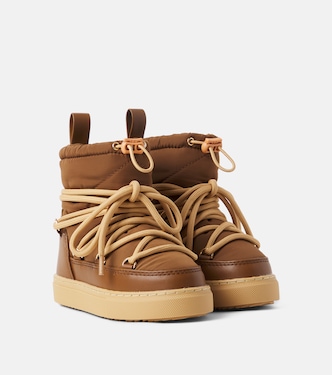 Schneestiefel Mountain mit Leder | Inuikii Kids