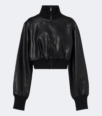 Cropped bomber jacket | Norma Kamali