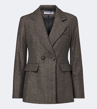 Tilbury herringbone blazer | Veronica Beard