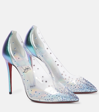 Degrastrass 100 PVC and leather pumps | Christian Louboutin