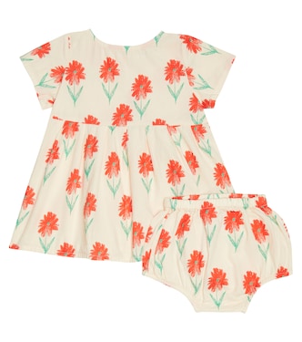 Baby cotton dress and bloomers set | Bobo Choses