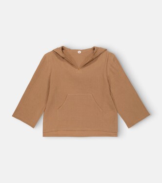 Nani cotton hoodie | The Row Kids