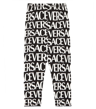 Baby printed jersey leggings | Versace Kids