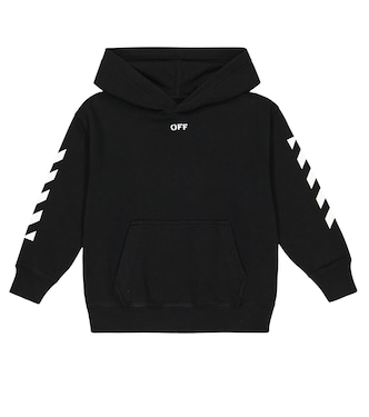 Printed cotton hoodie | Off-White Kids