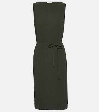 Leisure Teulada pleated jersey dress | Max Mara