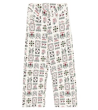 Printed cotton pants | Kenzo Kids