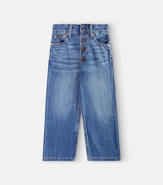 Cropped wide-leg jeans | Polo Ralph Lauren Kids