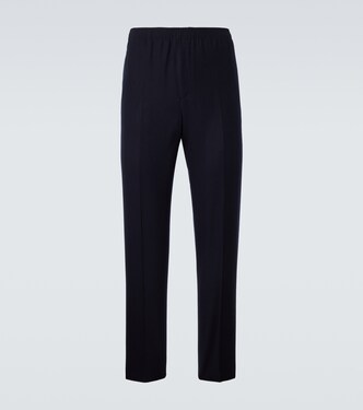 Jan wool and cashmere straight pants | Loro Piana