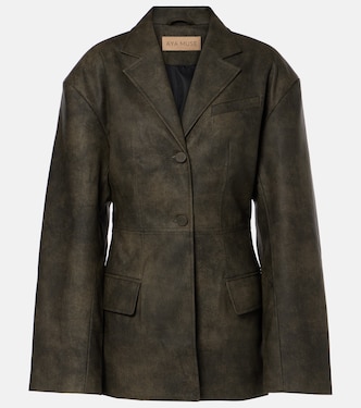 Kaya faux leather jacket | Aya Muse