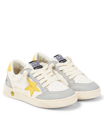 Ball Star leather sneakers | Golden Goose Kids