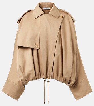 Hunt cotton twill trench jacket | Gabriela Hearst