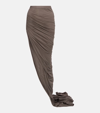 Edfu cotton maxi skirt | Rick Owens