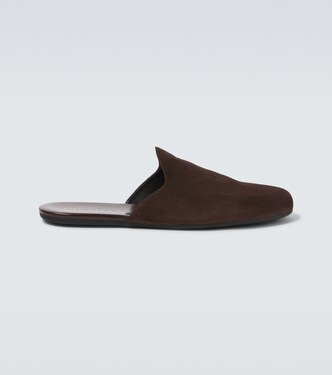 Slippers aus Veloursleder | Prada