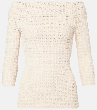Dermottega crochet off-shoulder top | Isabel Marant