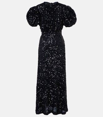 فستان لحفلات الكوكتيل مع تزيين بالترتر | Rotate