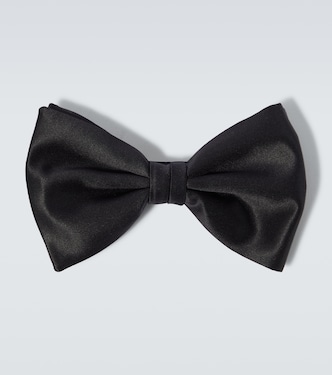 Essential silk twill bow tie | Brioni
