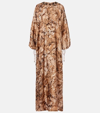 Maroso embellished silk maxi dress | Max Mara