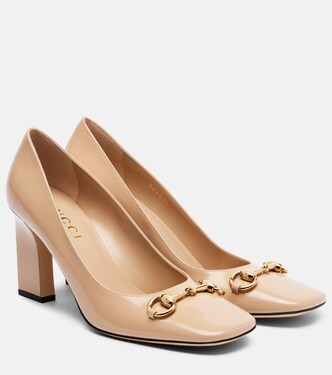 Pumps Signora 85 Horsebit aus Leder | Gucci
